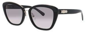 LONGCHAMP LO687S-001 sunglasses in BLACK / SILVER