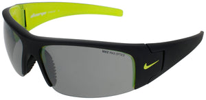 NIKE DIVERGE-EV0325-007 sunglasses in BLACK/VOLT