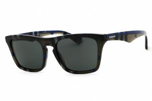 Burberry 0BE4434 in Lichen Checkered/Dark Grey