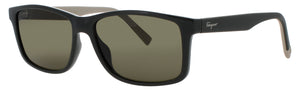 SALVATORE FERRAGAMO SF938S-338 sunglasses in DARK GREEN / BEIGE