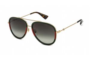 Gucci GG0062S Gold Green / Grey Gradient sunglasses