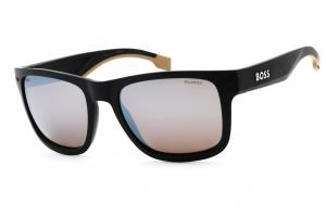 Hugo Boss BOSS 1496/S - Matte Black Beige / Beige Mirrored