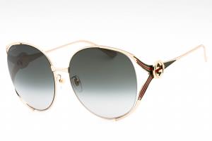 Gucci GG0225S - GOLD-GOLD-GREY