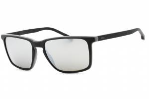 Hugo Boss BOSS 1556/O/S - Matte Black Grey / Silver Mirror