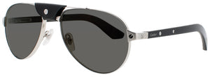 CARTIER CT0495S-003 sunglasses in SILVER