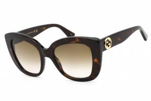 Gucci GG0327S Havana / Brown Gradient sunglasses