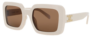 CELINE CL40304U 5625E sunglasses in IVORY