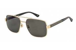 Gucci GG0529S Gold Crystal / Grey sunglasses